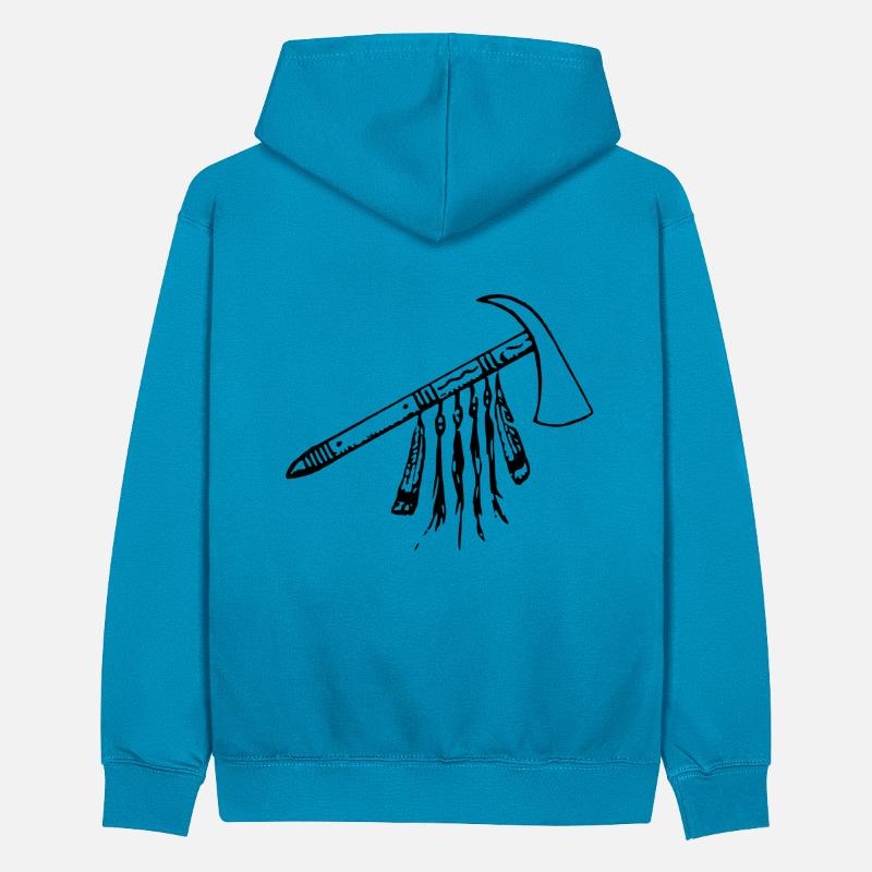 Tomahawk Teenager Kontrast-Hoodie