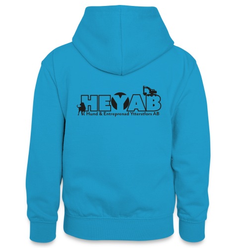 HEYAB logo outline - Kontrastluvtröja tonåring