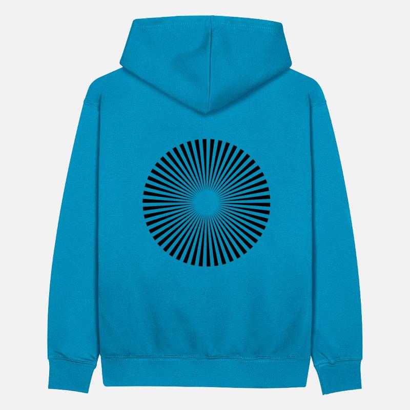Illusion Optical Illusion Pattern Geometry Teenager Contrast Hoodie