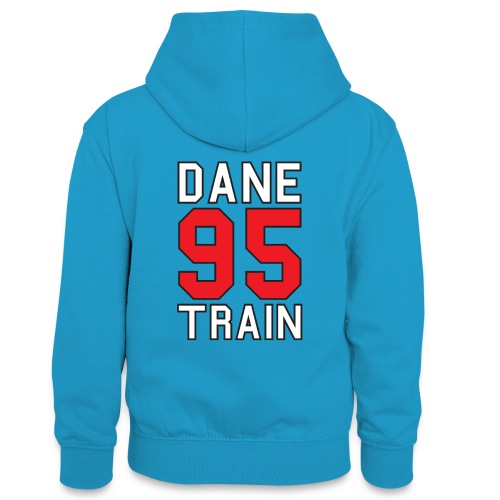 Dane Train #95 - Teenager Kontrast-Hoodie