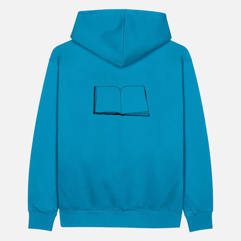 book Teenager Contrast Hoodie