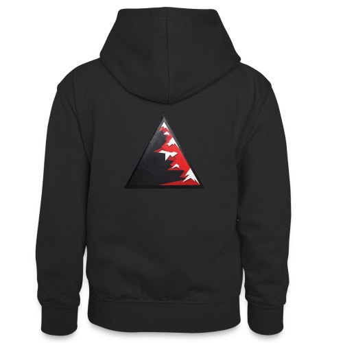 Climb high as a mountains to achieve high - Teenager Contrast Hoodie