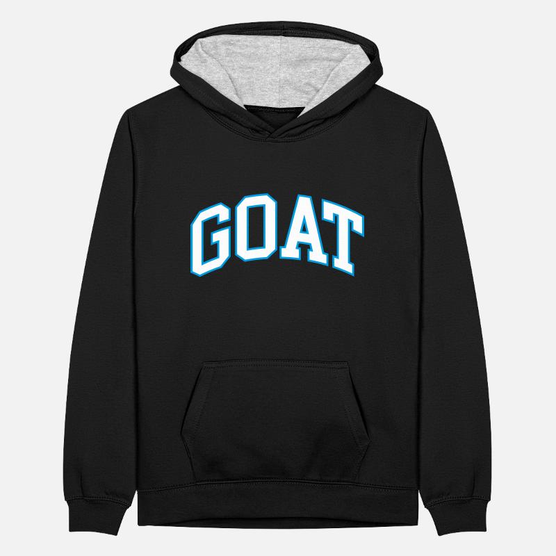 GOAT Teenager Contrast Hoodie