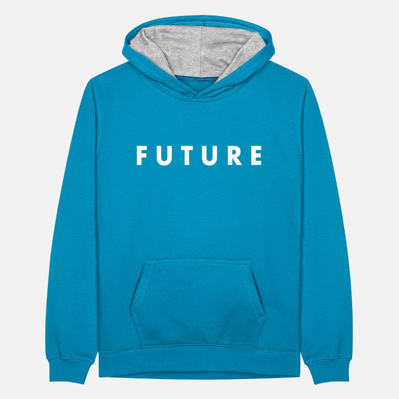 Future Sweat à capuche contrasté Ado