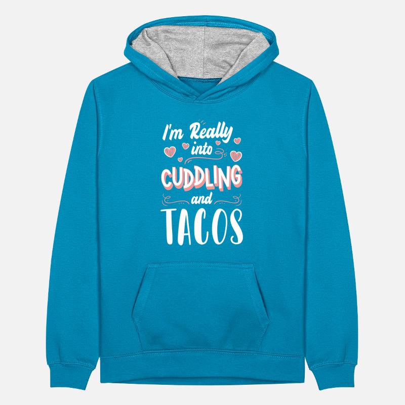 Love, embrace, affection Teenager Contrast Hoodie