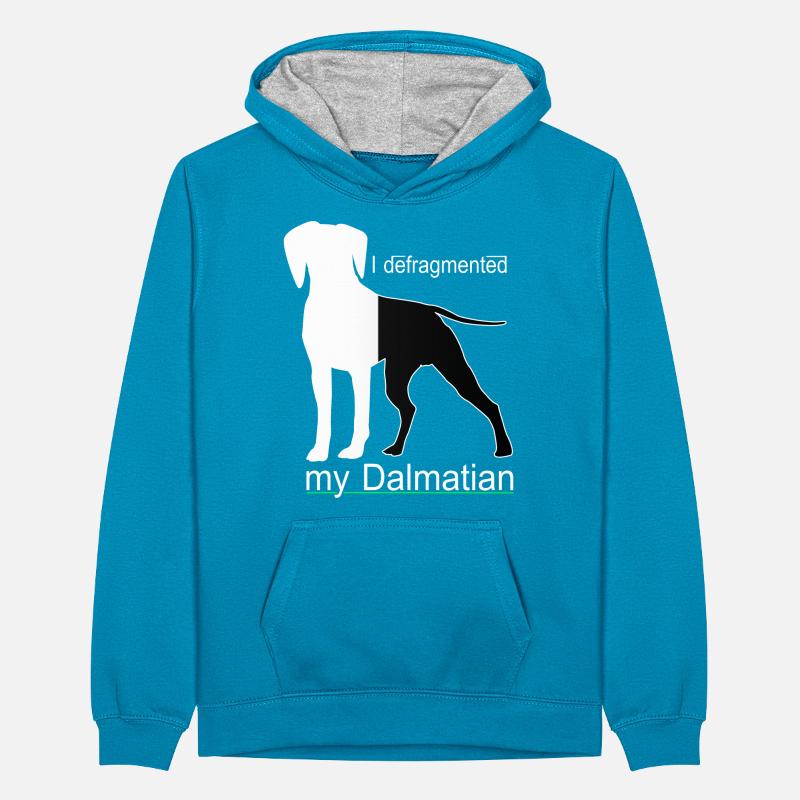 Informatiker Admin Sprüche Teenager Kontrast-Hoodie