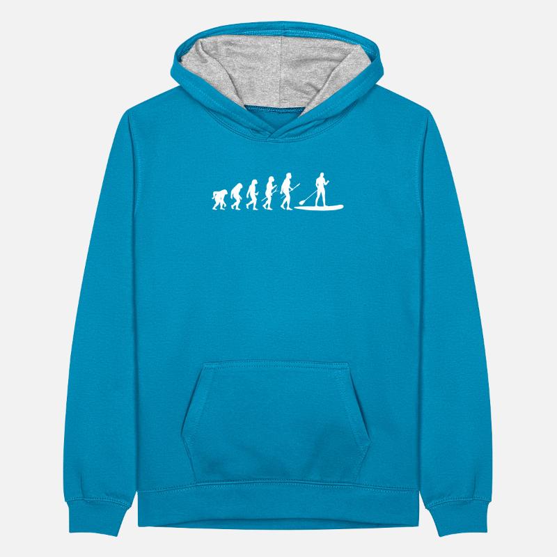 SUP Evolution Teenager Contrast Hoodie