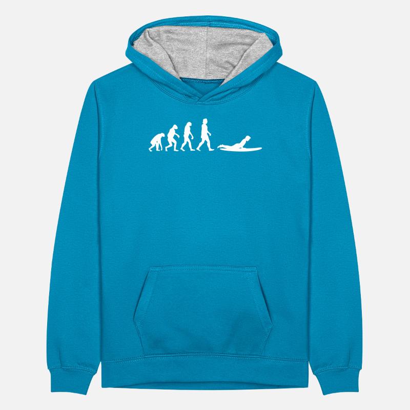 Évolution du surf Sweat à capuche contrasté Ado
