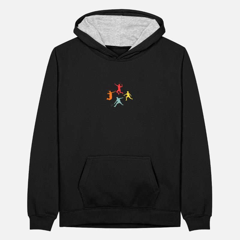 Federball Evolution Badminton Teenager Contrast Hoodie