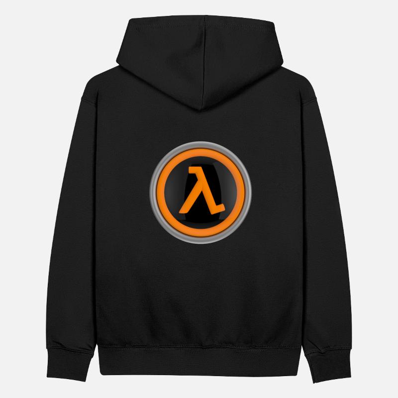 Lambda-Logo Teenager Kontrast-Hoodie