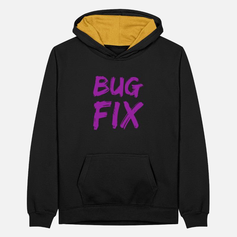 Correction d’un bug Sweat à capuche contrasté Ado