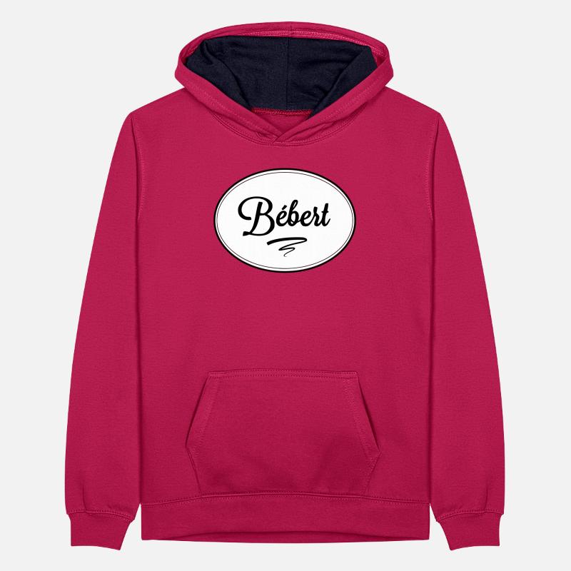 Bébert Sweat à capuche contrasté Ado