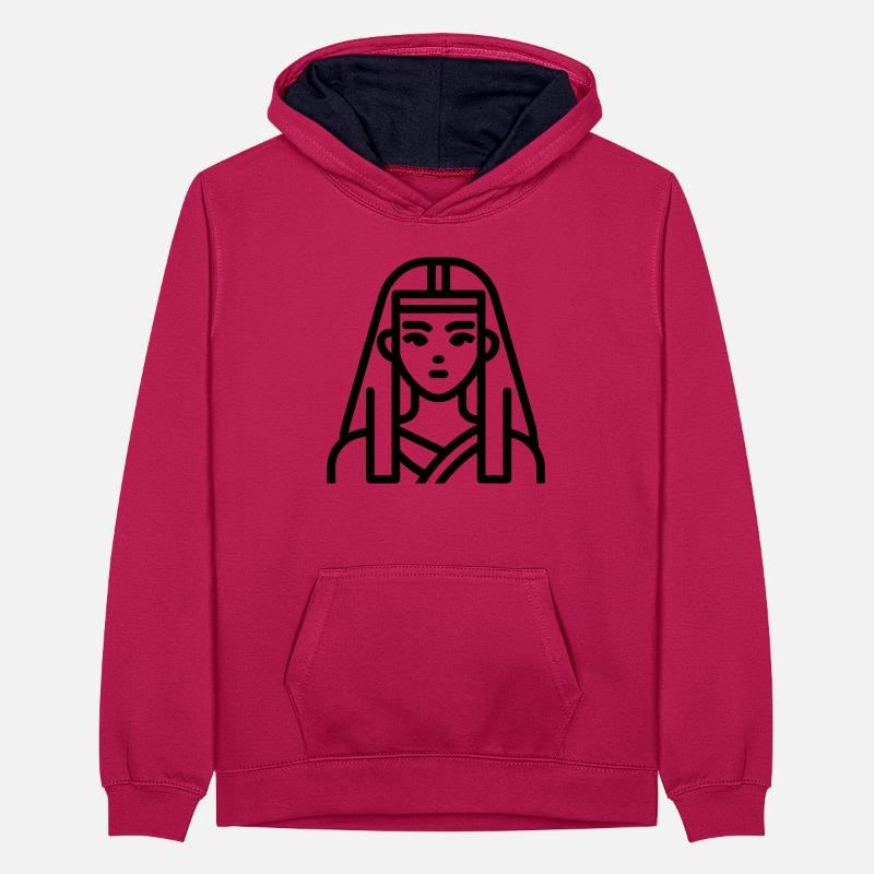 pharaoh Teenager Contrast Hoodie
