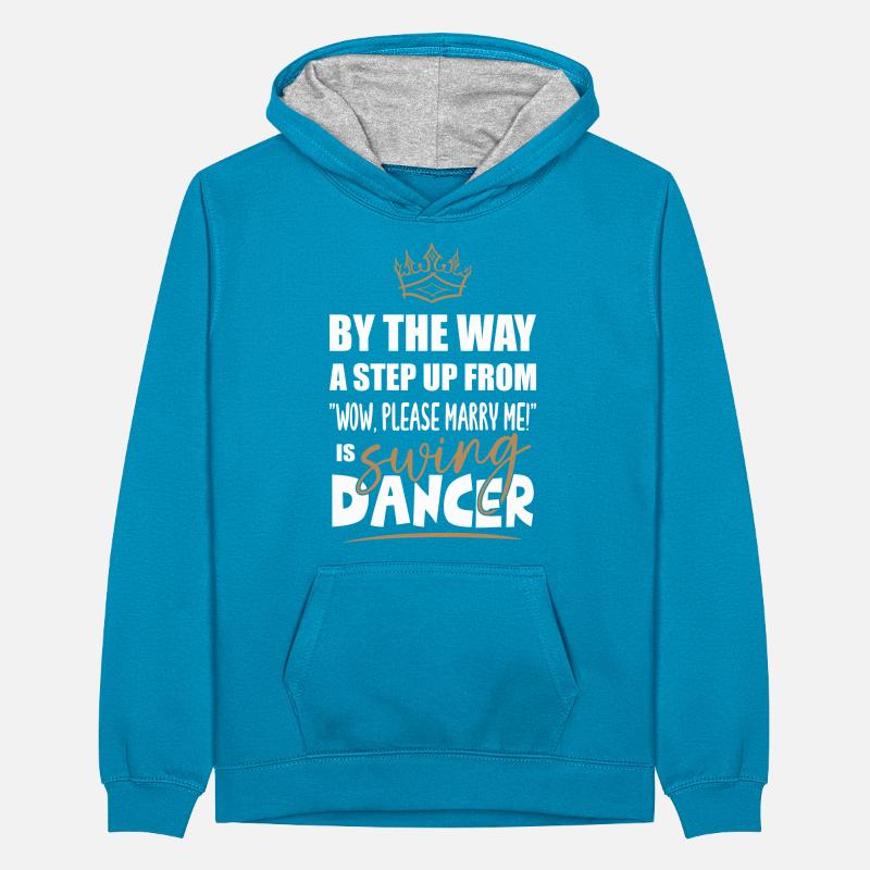 step up from marry me swing dancer Teenager Kontrast-Hoodie