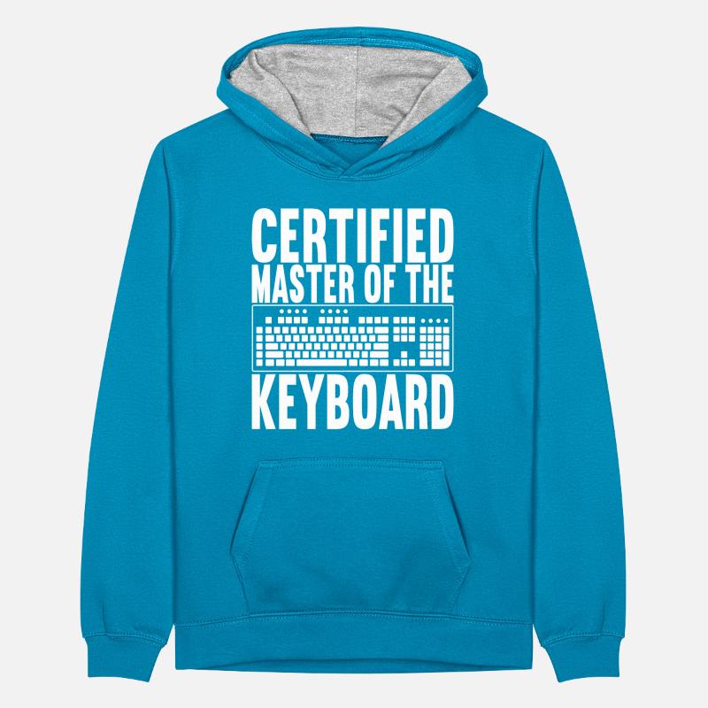 Programmer Computer Scientist Teenager Contrast Hoodie