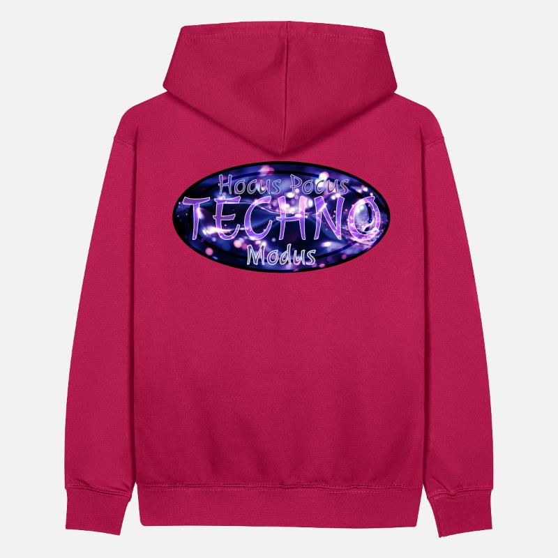 Hocus Pocus Techno Mode Sweat à capuche contrasté Ado