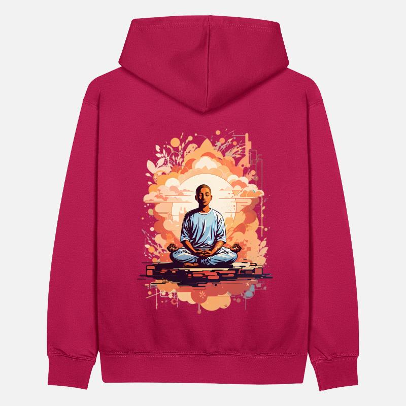 Meditation exercise Teenager Contrast Hoodie