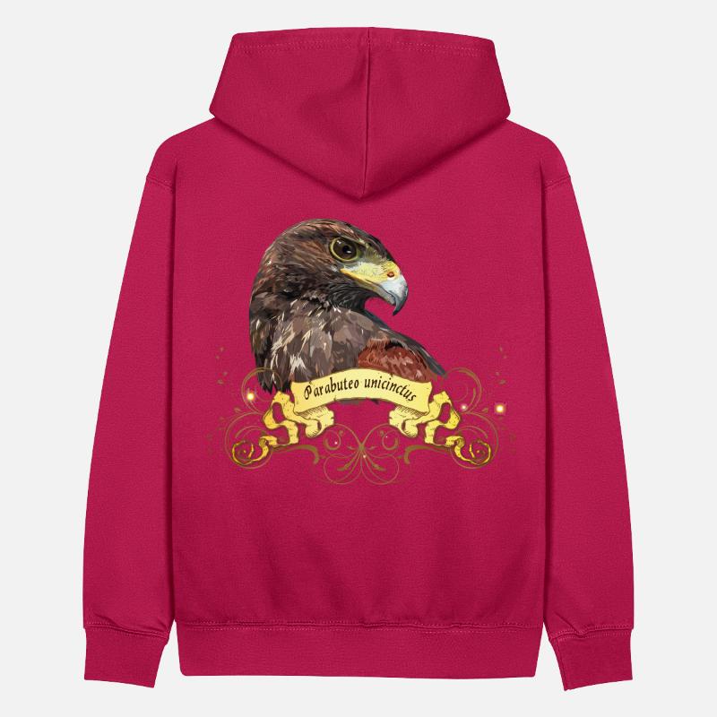 Harris Hawk Teenager Kontrast-Hoodie