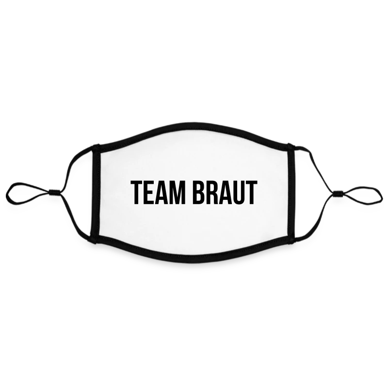 Team Braut - Kontrastmaske, einstellbar (Large)