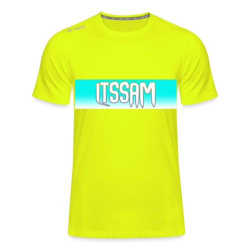 Classic ItsSam Box Logo Fade - JAKO Men's T-Shirt Run 2.0