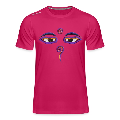 Eyes Of Buddha / Die Augen der Weisheit - JAKO Männer T-Shirt Run 2.0