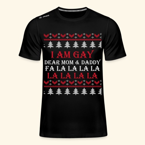 Gay Christmas sweater - Męski T-shirt JAKO Run 2.0