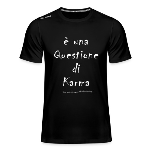 questione di Karma Bianco - Maglietta da uomo Run 2.0 JAKO