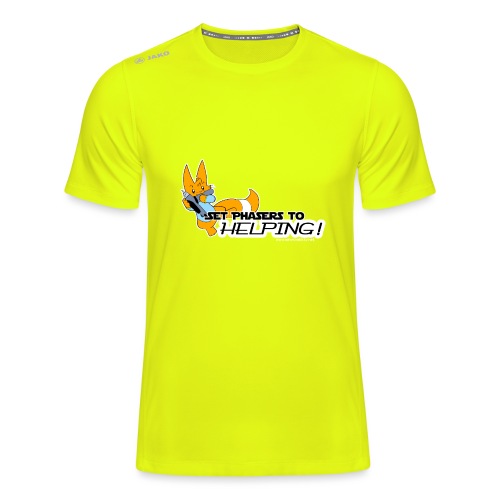 Set Phasers to Helping - JAKO Men's T-Shirt Run 2.0