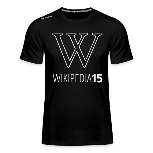W, rak, svart - JAKO T-shirt Run 2.0 herr
