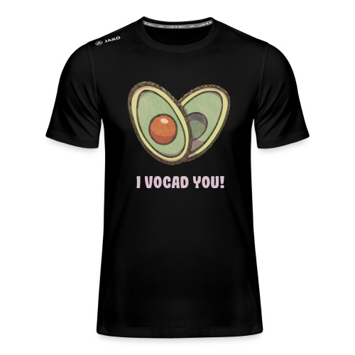 Avocado Liebe - Męski T-shirt JAKO Run 2.0