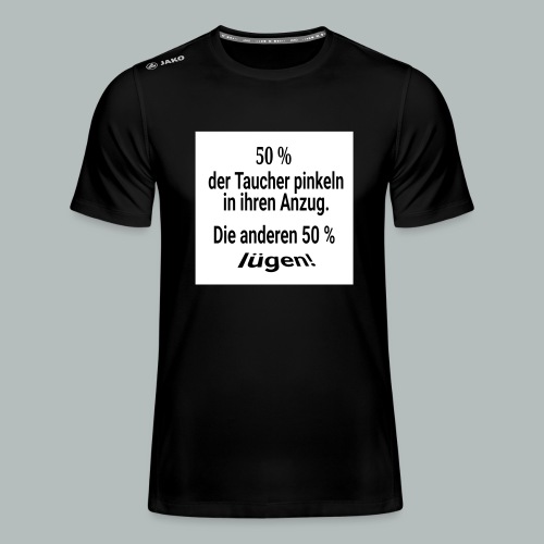 50 % aller Taucher pinkeln in den Anzug - JAKO Männer T-Shirt Run 2.0