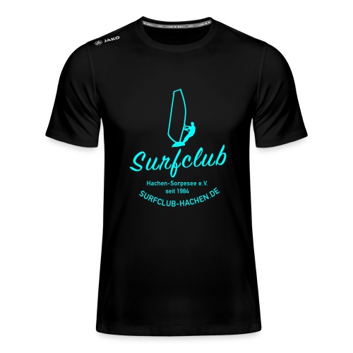 Surfclub cyan - JAKO Männer T-Shirt Run 2.0