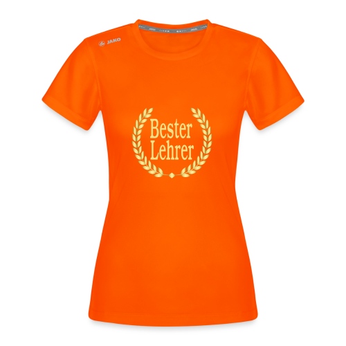 Lehrer Lehrkräfte Bester Lehrer Geschenkidee - JAKO Frauen T-Shirt Run 2.0