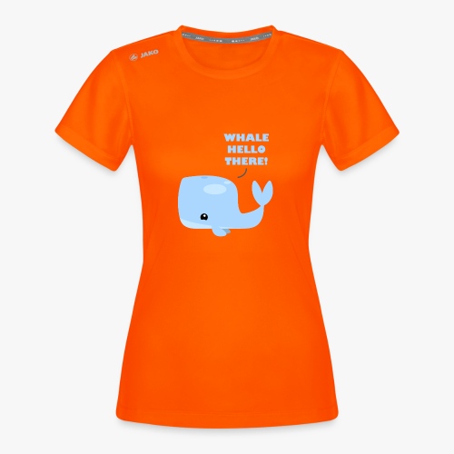 Whale Hello There - JAKO dame-T-shirt Run 2.0