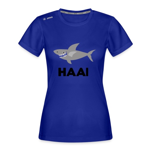 haai hallo hoi - JAKO Vrouwen T-shirt Run 2.0