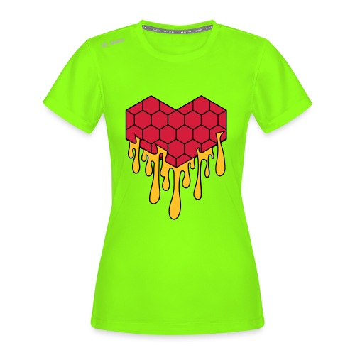Honey heart cuore miele radeo - Maglietta da donna Run 2.0 JAKO
