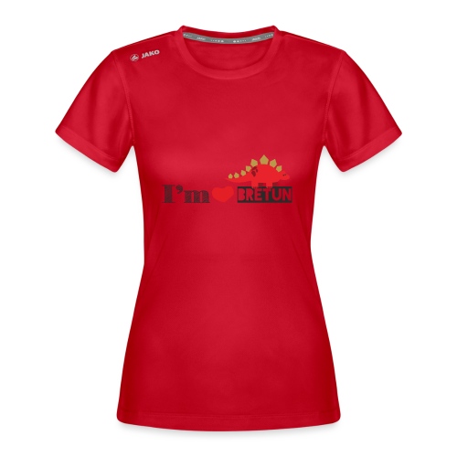 bretun negro - Camiseta Run 2.0 de JAKO para mujer