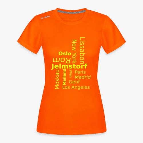 city_color - JAKO Frauen T-Shirt Run 2.0