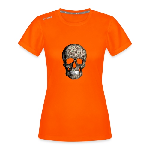 Skull Money - Camiseta Run 2.0 de JAKO para mujer