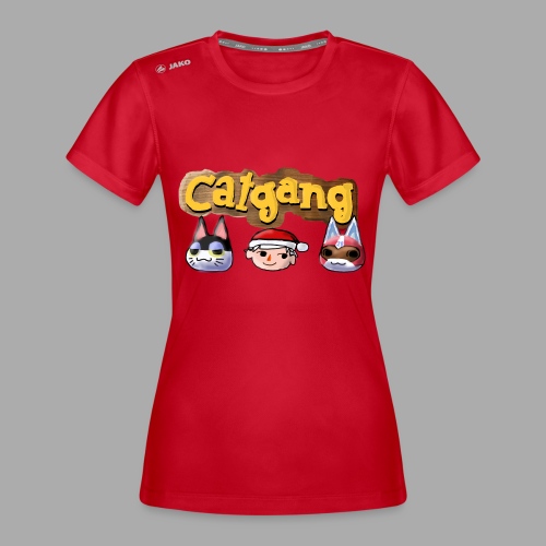 Animal Crossing CatGang - JAKO Frauen T-Shirt Run 2.0