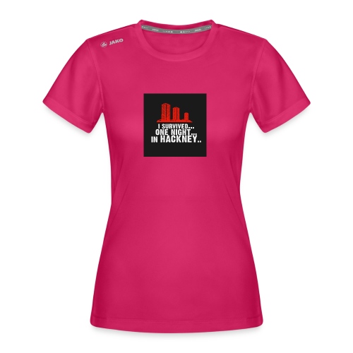 i survived one night in hackney badge - JAKO Woman's T-Shirt Run 2.0