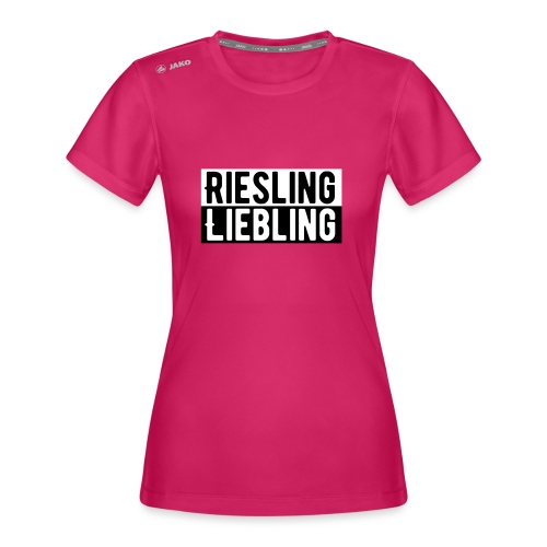 Riesling Liebling / Weintrinker / Partyshirt - JAKO Frauen T-Shirt Run 2.0