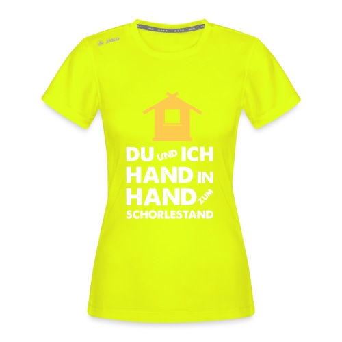 Hand in Hand zum Schorlestand / Gruppenshirt - JAKO Frauen T-Shirt Run 2.0