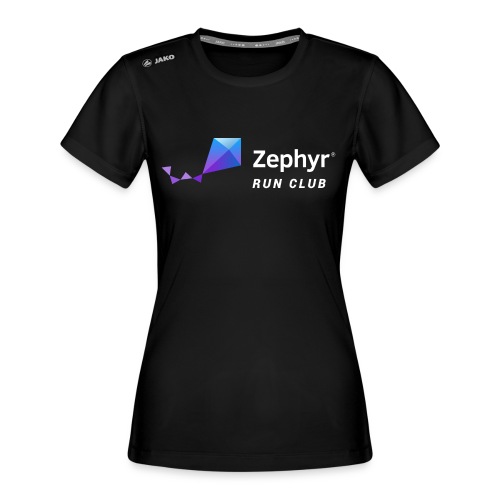 Zephyr Active Shirt Run Club v2 - JAKO Woman's T-Shirt Run 2.0