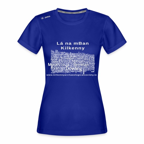 Lá na mban Kilkenny white - JAKO Woman's T-Shirt Run 2.0