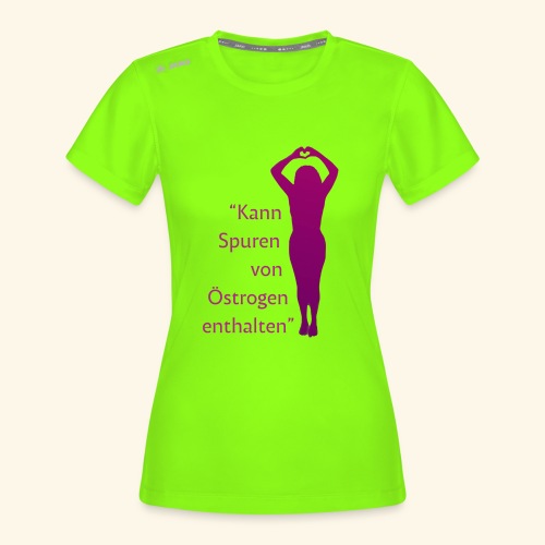 Kann Spuren von Östrogen enthalten - JAKO Frauen T-Shirt Run 2.0