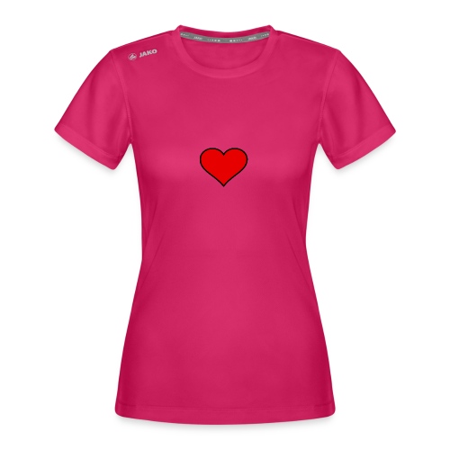 big heart clipart 3 - JAKO T-shirt Run 2.0 dam