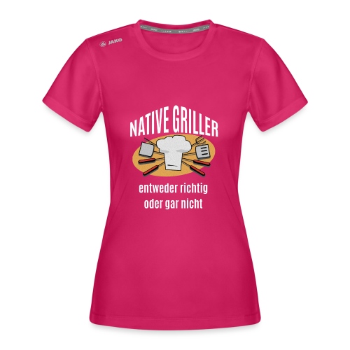Native Griller - JAKO Frauen T-Shirt Run 2.0