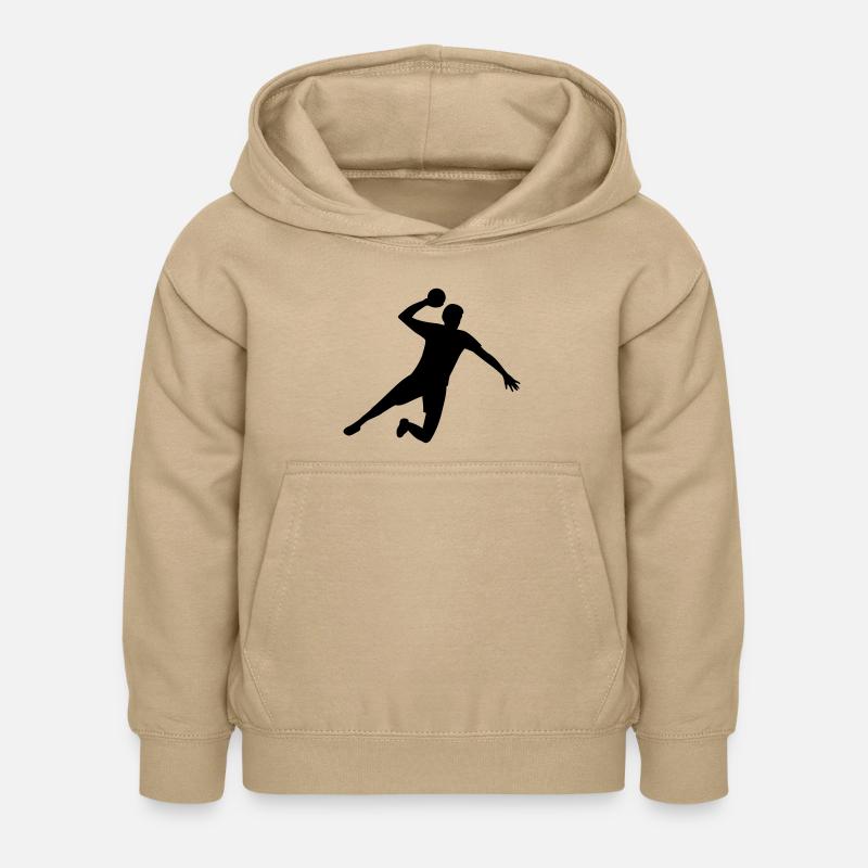 Handball - Sweat à capuche Enfant - jaune sable