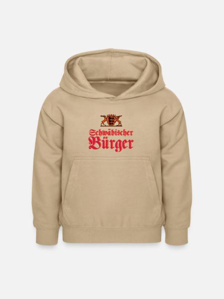 Schwäbischer Bürger - Kinder Hoodie - Sand